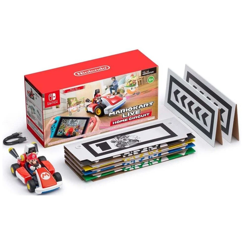 Собрать трек для Mario Kart Live: домашняя трасса Mario