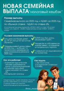 Семейная налоговая выплата: как вернуть часть НДФЛ, если у вас двое детей. Успеть до 30 сентября