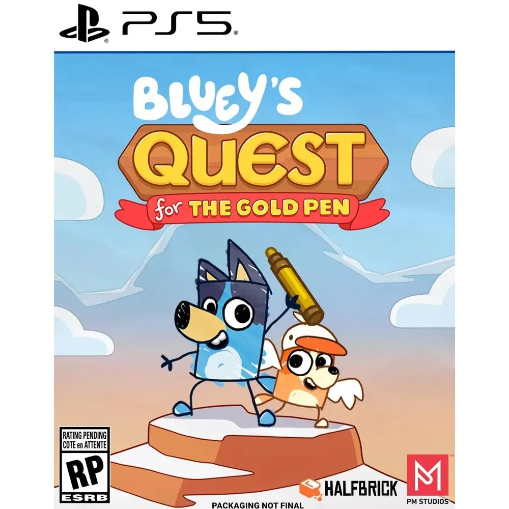 Игра Bluey's Quest for the Gold Pen
