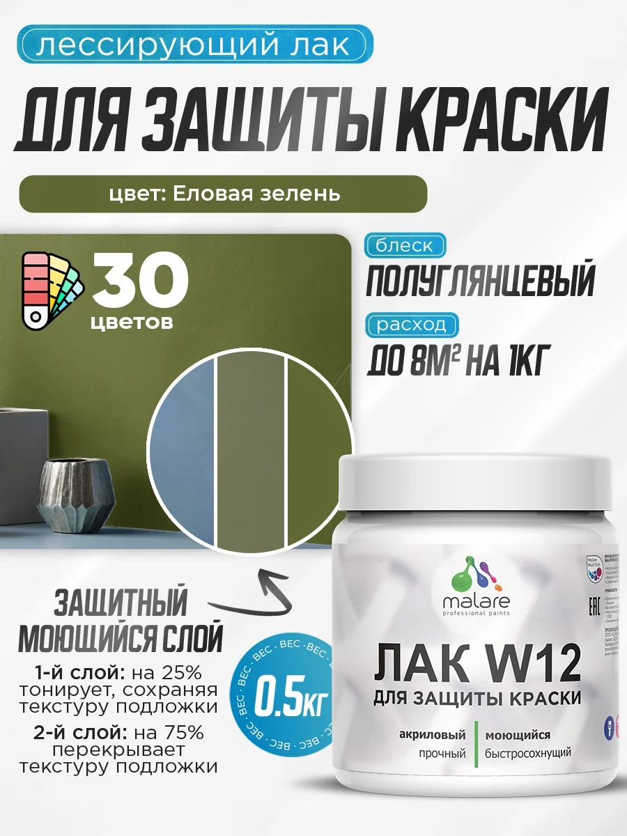 Лак колерованный тонирующий Malare W12: мой личный опыт и впечатления
